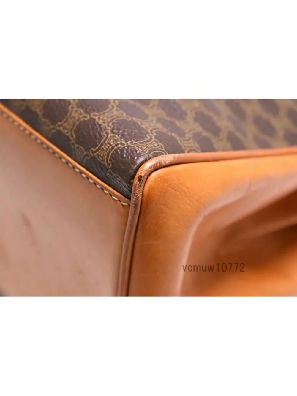 Celine Macadam Leather Handbag - Picture 4 of 10